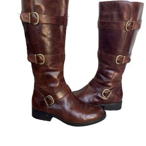 Born Falmouth Tall Boots - Brown/7M *EUC